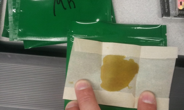 Shatter contains a much higher THC level than regular marijuana. (RCMP)
