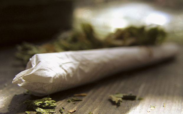A joint of cannabis Photo: Alamy