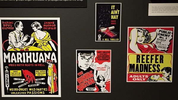 Pot in pop culture over the years. (Photo: Andrew Bender)