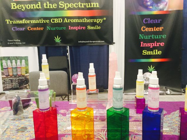All variety of CBD products were on display at the Expo. (Photo: Josh Keefe/Observer)