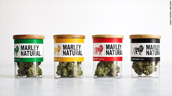 Marley Natural, a cannabis strain from the estate of the late Bob Marley, is one of the dominant celebrity cannabis brands.