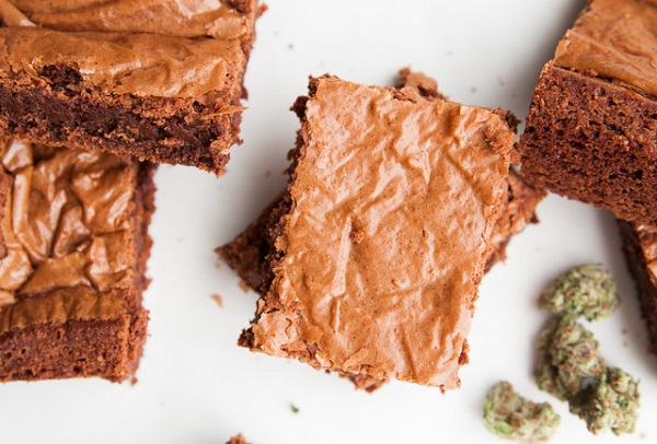 Just one or two servings of these pot brownies will give you a nice, euphoric feeling after about an hour or two.