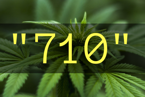 Hash oil’s common street names include ‘710’.