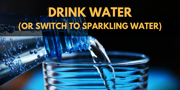 Cannabis and the Munchies: Drink Water (or Switch to Sparkling Water)